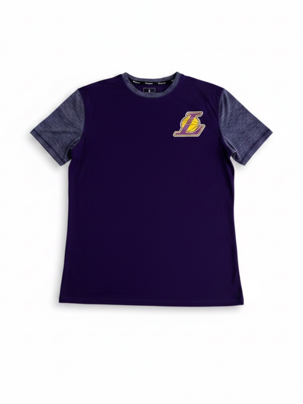 Fanatics Licensed LA Lakers Purple Short Sleeve Shirt Men’s Size XL